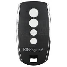 Télécommande KING_GATES STYLO 4K NOIR vue de face